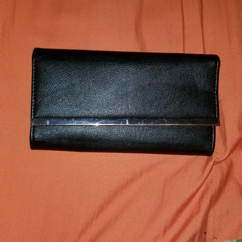Black leather Wallet